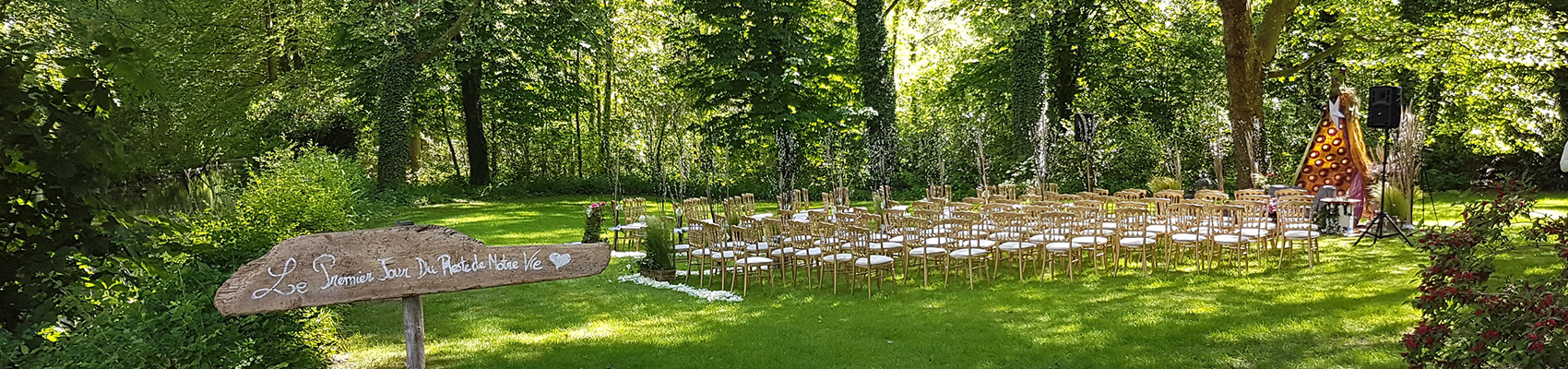 ceremonie-feerie Cérémonie dans le parc du Domaine d'Arondeau